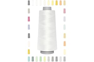 ‎NÄHMIT Nähmit - Gütermann Overlockgarn Toldi-Lock 2500m / Toldilock + GRATIS FARBKARTE (02-1005-weiss)