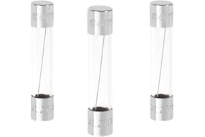 Debflex 715966 - Confezione da 3 fusibili in vetro Fusion Rapido, 6 x 32, 10 A, 250 V