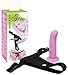 Produktbild Sweet Smile Switch Strap-On - verführerischer Umschnallgurt mit Dildo, herausnehmbarer Stimulator für Rollenspiele, verstellbarer Hüftgurt, vaginale und anale Anwendung, schwarz/pink