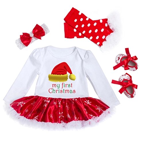 Babys first Christmas outfit