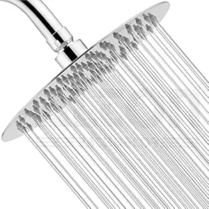 ALTON SHR20740 Stainless Steel, Metal, Silicone 6 inch Overhead Shower, Silver, Polished Finish