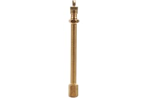 Extension de Valve de Pneu, Keenso Extension pour Gonflage Rallonge de valve Adaptateur d'Extension 140mm en Laiton (100mm)