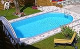 piscinas desmontables enterradas opiniones Conexión de pared de acero con ranuras perfil - Plástico Mano unidad