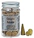 Produktbild amerikanische Qualitäts Räucherkegel GINKO BILOBA von Heaven Scent GB, in einer Plexiglas-Dose