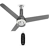 Havells 1200mm Crista Underlight BLDC Ceiling Fan | Remote Controlled, Smart Fan, IoT Enabled, Alexa & Google Home Compatible | 5 Star Rated, Upto 60%