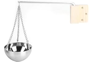 Jenngaoo Sauna Aroma Bowl en Acier Inoxydable Accessoires de Sauna de Diffuseur de Parfum d'Huile Essentielle Our Le Sauna et Le Spa - 12,7 cm