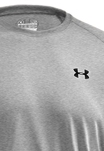 UNDER ARMOUR UA Tech Kurzarmshirt Herren, Grau, M - 4