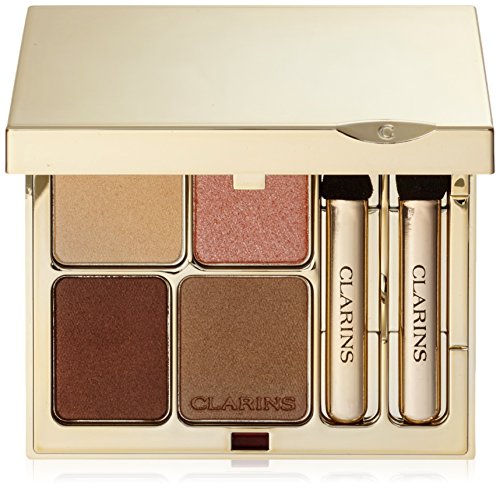 Clarins Ombre Minerale Wet and Dry Eye Quartet Mineral Palette Long Lasting - 02 Nudes