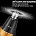 BEARS VS BABIES 4 in 1 Nose Hair Trimmer, Rechargeable&Water Resistant Ear Hair Clipper, Premium Quality Stainless Steel Nose, Ear and Facial Hair Trimmer Gold