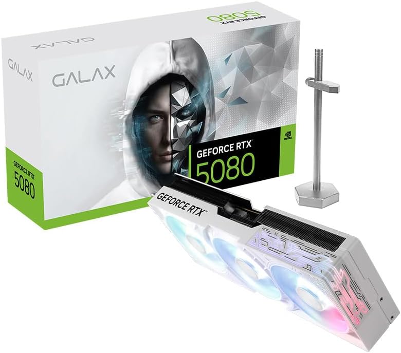 GALAX GeForce RTX 5080 EX Gamer 1-Click OC White 16GB GDDR7 256 Bit DLSS 4 Ekran Kartı - Görsel 5