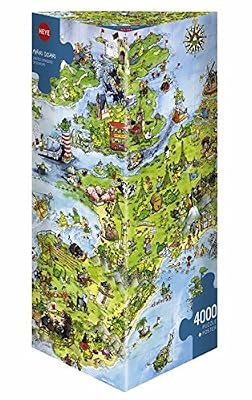 Heye - Heye-08854 - Puzzle Classique - United Dragons Of Europe - Degano - 4000 Pièces