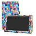 Produktbild LFDZ Archos 80 Oxygen Hülle, Schutzhülle mit Hochwertiges PU Leder Tasche Case für 8" Archos 80 Oxygen Tablet,Stained Glass