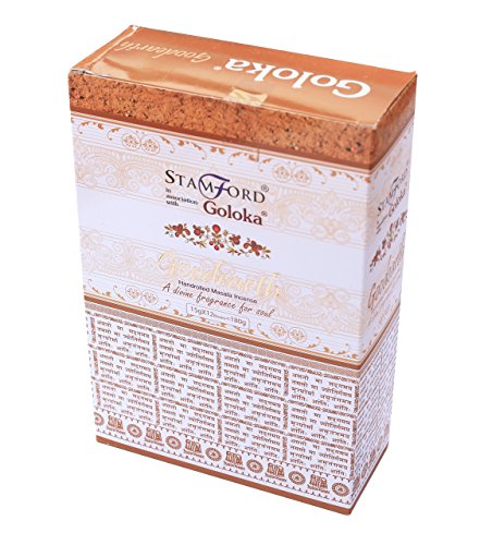 Goloka Masala-Räucherstäbchen, aus Adlerholz, Duft Goodearth, 12 Stück
