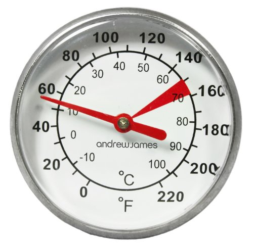 Andrew James – Premium Milchthermometer / Milchschäumerthermometer Aus Hochwertigem Edelstahl 304 - 2