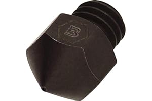 BROZZL High-End MK8 Düse Hardened Steel 0,6mm Durchmesser für Creality Ender 3, Ender 3 Pro, CR-10, CR-10S UVM, Ø0,6mm, 10103060