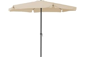 LINEA GARDEN FRIEND Garden Friend o850003/und, Sonnenschirm, Durchmesser von 3 X 2,4 M, gelb