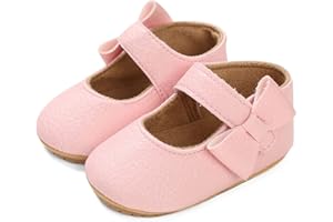 LACOFIA Ballerine neonata Scarpe Primi Passi Bambina Scarpine Principessa Bowknot Antiscivolo per Bimba