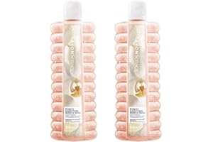 GENERIC Simply Luxurious Bubble Bath, Good Luxury Bubble Bath for Women 2 X 500ml Infused with The Scent of White Peach and Vanilla Orchid, Enjoy a Relaxing Bath Soak