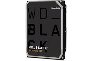 WESTERN DIGITAL WD Black 6 TB Performance Desktop Hard Disk Drive 7200 RPM SATA 6 GB/s 64MB Cache 3.5 Inch