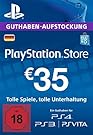 PlayStation Store Guthaben-Aufstockung 35 EUR [PS4, PS3, PS Vita PSN Code - deutsches Konto]