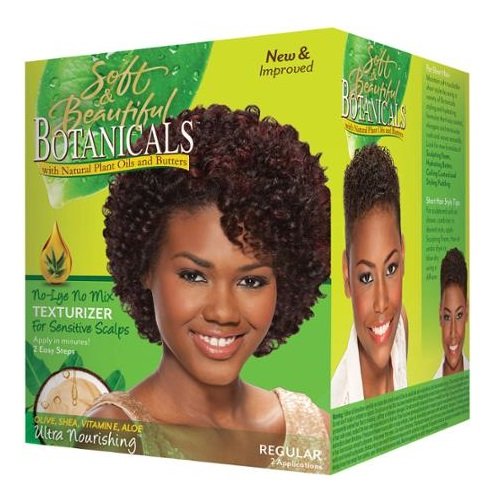 Soft & Beautiful Botanicals Texturize Regular No-Lye