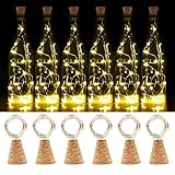 3 Modi schaffen fantastische Atmosphäre: 20 wasserdichte Micro LED Lichterketten funkeln in 3 Modi, schaffen eine warme, romantische und traumhafte Atmosphäre, perfekt für Partys, Hochzeiten, Grillabende, Halloween, Weihnachten, Plazas, Gärten, Innen- und Außendekorationen und mehr. Diese Flaschenbeleuchtung ist auch ein gutes Geschenk für Ihre Kinder, Freunde und Familie.