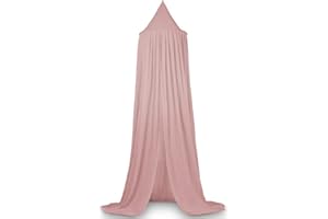 ‎DERYAN Deryan Moskitonetz Vintage 245cm – Betthimmel – insektenschutznetz Canopy