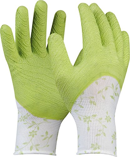 Preisvergleich Produktbild Green Tower GT Gartenhandschuh ,,Flower Green' Flower Gr.7