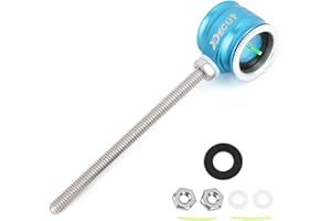 ‎SHARROW SHARROW Recurvebogen Sight Pin Recurve Bogen Visier Scope 0.5/0.75/1.0 Optical Fiber Sight Scope Pin Bogenvisier Jagdvisier für Bogensport Zubehör LH/RH