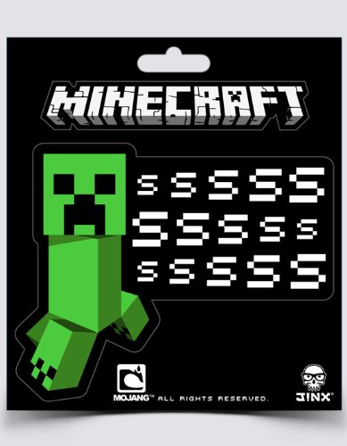 Preisvergleich Produktbild Minecraft Creeper SSSsss Sticker