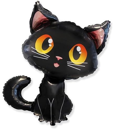 Palloncini Per Feste A Tema Gatto – 5 Pezzi, In Alluminio, Con Corona E Ali, Per Compleanni E Decorazioni