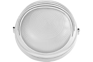 Nova Line P820W Plafoniera da Esterno E27, Multicolore, con filo elettrico