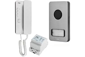 URMET Con cavo 1122/601 KIT CITOFONICO 4+N MONO E BIFAMILIARE