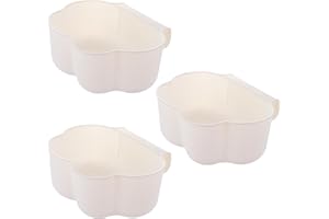 ASelected 3 Stück Auffangschale für Küchenabfälle zum Einhängen Wickeltisch Organizer Wickeltisch Zubehör für Hausmüll Aufbewahrung