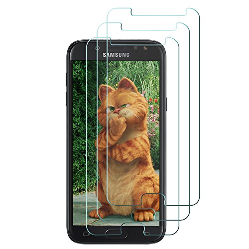 Deofde Protector de Pantalla para Samsung Galaxy J5 2017, [3 Pack] Cristal Templado Vidrio Templado 9H Dureza para Samsung Galaxy J5 2017
