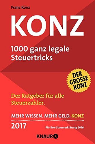 Konz: 1000 ganz legale Steuertricks Konz: 1000 ganz legale Steuertricks
