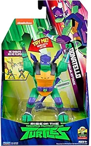 Rise of the Teenage Mutant Ninja Turtles Sideflip Donatello Deluxe Figure