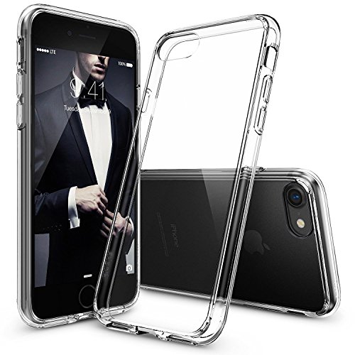 Parallel Universe Back Cover Case Clear Hybrid Hard Backcover For Apple Iphone 8/Iphone 7 Transparent