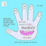 Image de Hand-Fuß-Malbuch ab 3 Jahre