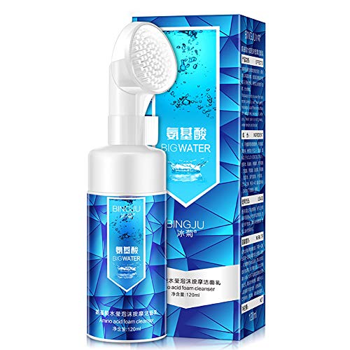 Preisvergleich Produktbild BeonJFx Aminosäure Gesichtsreiniger, Gesichtswasser mit Bürste, 120 ml