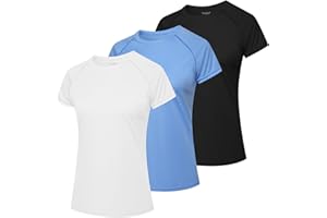 MEETWEE Femme Surf Shirt Rash Guard UV Shirts Natation Tankini UPF 50+ Manches Courtes Maillot de Bain