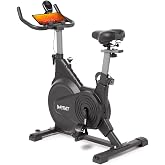 Fitkit by Cult FK7003 Spin Bike with 9Kg Flywheel, Adjustable Brake Pad Resistance & LCD Screen for Fitness at Home Workouts|