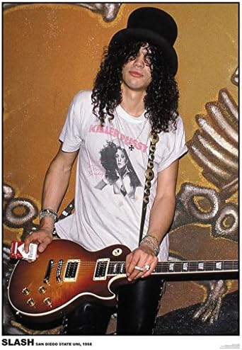 Guns n Roses Slash Music Poster 24x36