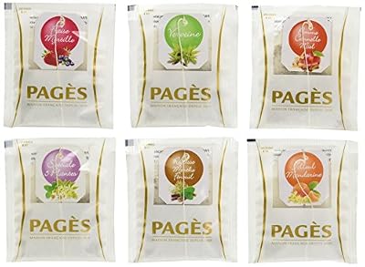 PAGÈS Pagès Coffret en bois d'infusions Bio 60 sachets
