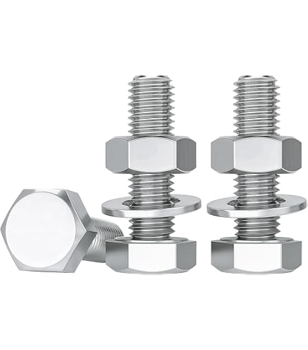 Viti A Tappo Esagonali Inox 316 &ndash; 5/16-18, Testa Esagonale, Varie Lunghezze E Quantit&agrave; A Scelta