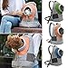 Produktbild Persondewx Hunderucksack, Mode Klassisches Design Hohe Qualität Mesh Stoff Große Platz und einstellbare Schultergurt Reisen Pet Halter Tasche für Radfahren Wandern Reise einkaufen.