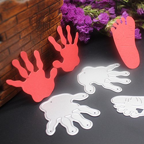 Amazingdeal365 Abdrücke Set Metall Form Schablonen Schneiden DIY Dekor Sammelalbum Karten Buchzeichen Lesezeichen als Geschenk für Freunde Geburtstag Kinder,Kindergarten Hobby Schule Handarbeit Unterricht usw. Ein tolles Geschenk! - 3