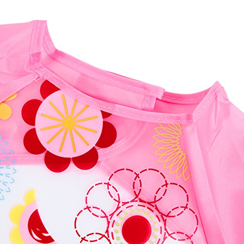 CHIC-CHIC Lässig Lätzchen Long Sleeve Waterproof Bib Lätzchen Halstuch Schürze Füttern langarm wasserdicht Baby Kleinkinder Unisex - 3