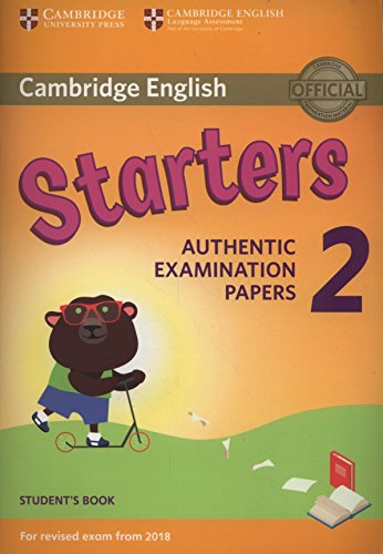 Cambridge english young learners 2 for revised exam from 2018 starters student's book (cambridge young learners engli)