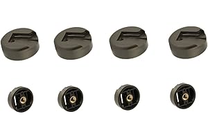 PROFOX 4 Stück Blitzschuhadapter/Halter mit 1/4 Zoll Gewinde